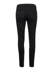 Cream Lone Black Mid Rise Straight Leg Jeans - Image 6 of 6