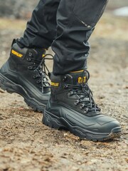 Caterpillar Typhoon Black Safety Boots - Image 2 of 7