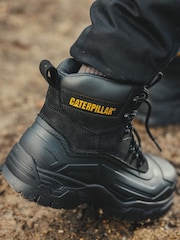 Caterpillar Typhoon Black Safety Boots - Image 3 of 7