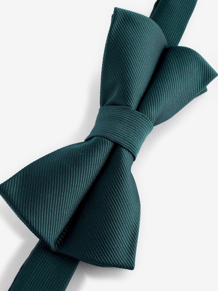 Травянисто-зеленого цвета - Twill Bow Tie - Изображение 6 из 6 Травянисто-зеленого цвета - Twill Bow Tie - Изображение 6 из 6