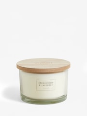 Natural Bronx Cedarwood and Lavender 3 Wick 3 Wick Scented Candle - Image 3 of 3