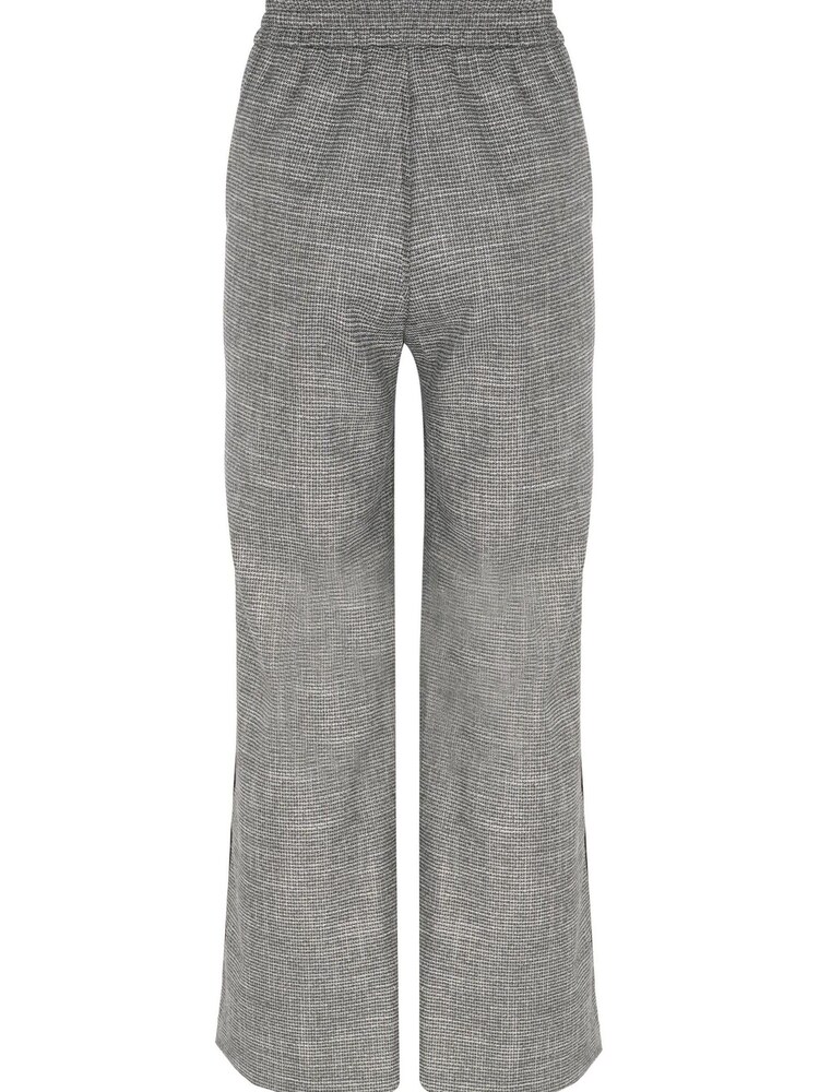 Mint Velvet Grey Metallic Check Trousers - Image 4 of 4