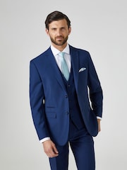 Skopes Blue Tailored Fit Kennedy Suit: Jacket - Image 1 of 4