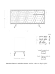 Swoon Natural Terning Sideboard - Image 8 of 8