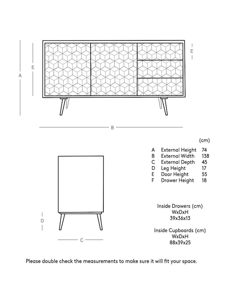 Swoon Natural Terning Sideboard - Image 8 of 8