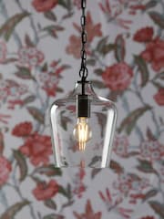 Laura Ashley Black Ockley Ceiling Light - Image 1 of 6