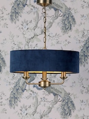 Laura Ashley Blue Sorrento Ceiling Light - Image 1 of 5