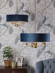 Laura Ashley Blue Sorrento Ceiling Light - Image 3 of 5