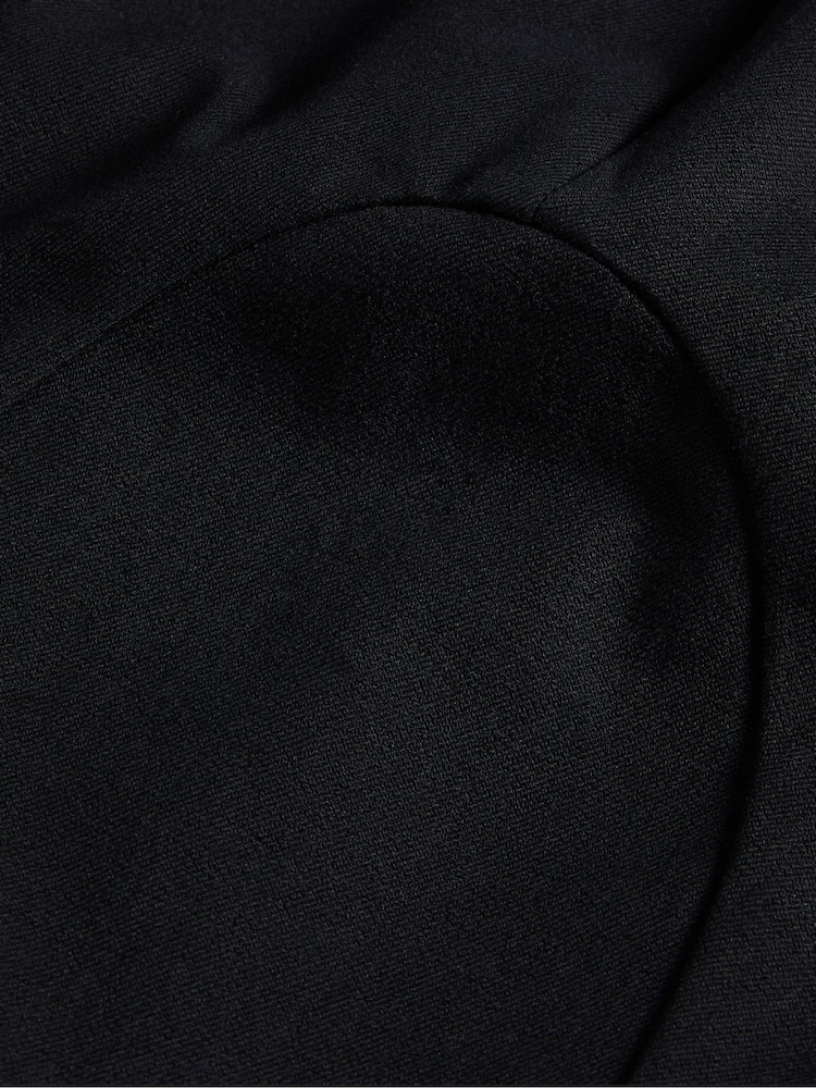 Ted Baker Black Liroi High Waisted Leggings With Faux Popper Detail - Image 4 of 4