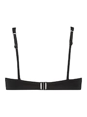 Hunkemöller Black Scallop Underwired Bikini Top - Image 4 of 4