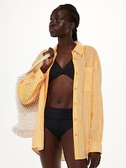 Whistles Black Twist Front Bikini Top - Image 3 of 4