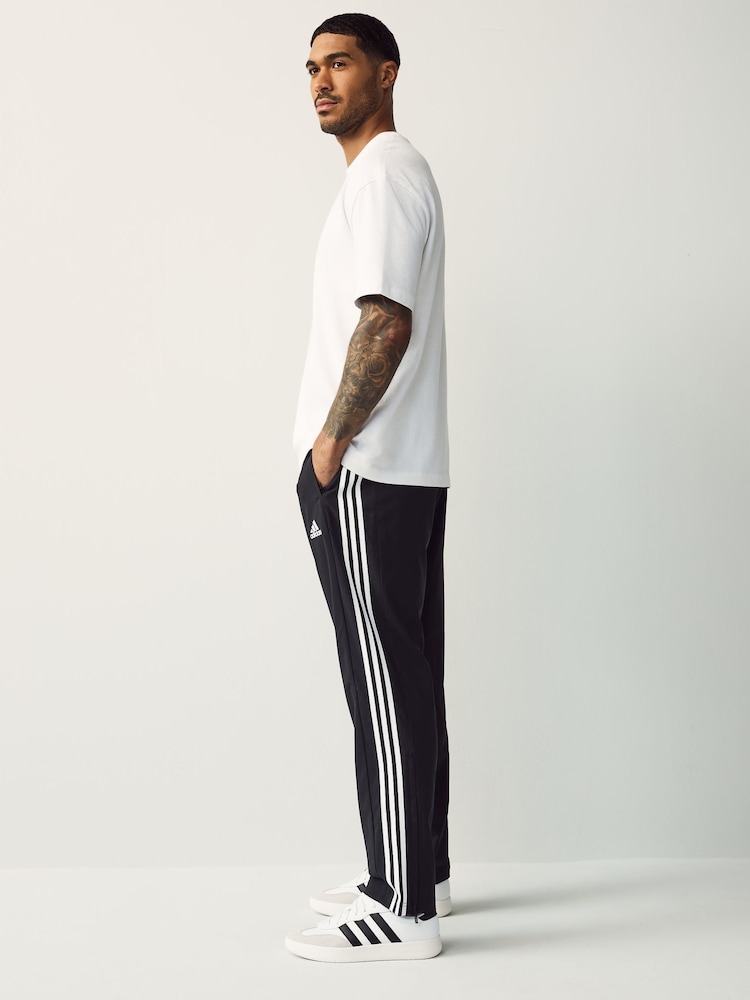 adidas Black Sportswear AEROREADY Essentials Stanford Open Hem Joggers - Image 2 of 7