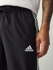adidas Black Sportswear AEROREADY Essentials Stanford Open Hem Joggers - Image 5 of 7