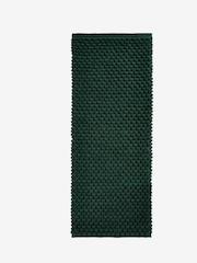Bottle Green Giant Runner Bath Bobble Mat - Image 2 of 5