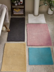 Bottle Green Giant Runner Bath Bobble Mat - Image 5 of 5