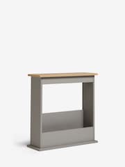 Dove Grey Malvern Oak Effect Side Table - Image 6 of 8