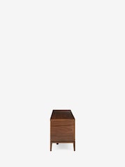 Jasper Conran London Belgrave Walnut Wide TV Unit - Image 5 of 9