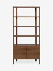 Jasper Conran London Brown Belgrave Oak Shelving - Image 2 of 7