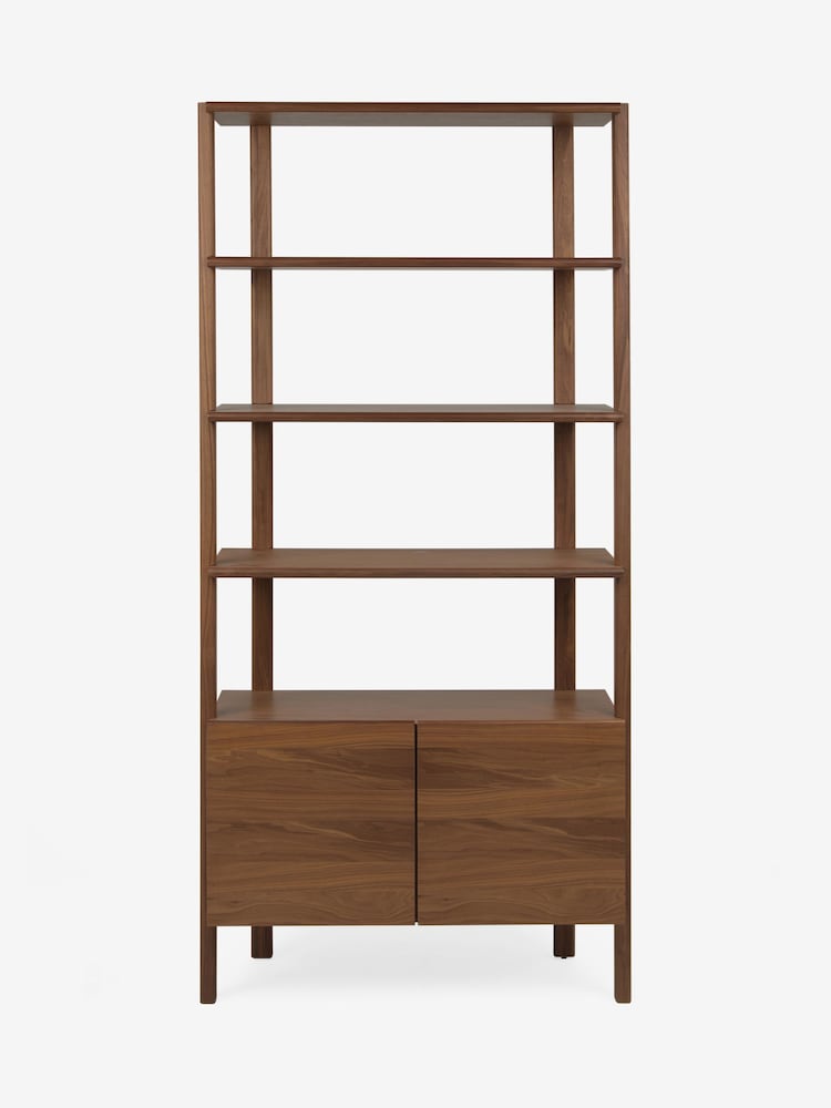Jasper Conran London Brown Belgrave Oak Shelving - Image 2 of 7
