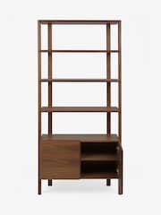Jasper Conran London Brown Belgrave Oak Shelving - Image 3 of 7