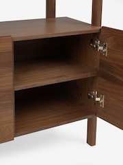 Jasper Conran London Brown Belgrave Oak Shelving - Image 5 of 7