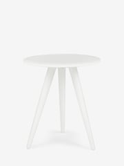 Jasper Conran London White Bray Side Table - Image 2 of 5