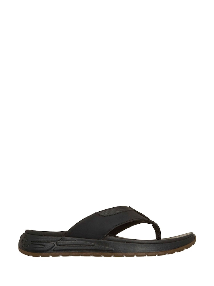 Skechers Black Street Retro Jogger Mules - Image 1 of 4 Skechers Black Street Retro Jogger Mules - Image 1 of 4