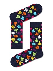 Happy Socks Black 2 Pack Classic Cat Socks - Image 2 of 3