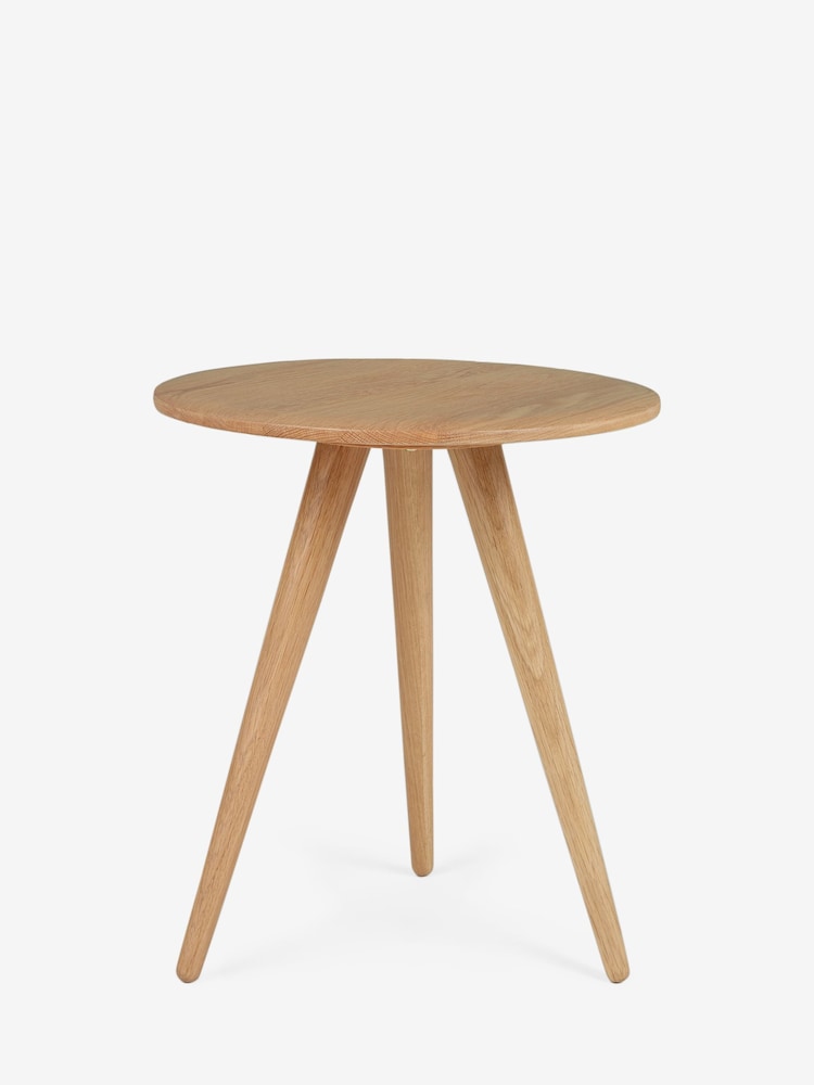 Jasper Conran London Brown Bray Side Table - Image 2 of 6 Jasper Conran London Brown Bray Side Table - Image 2 of 6