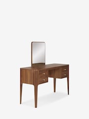 Jasper Conran London Brown Belgrave Walnut Dressing Table - Image 3 of 7