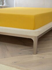 Jasper Conran London Ribbed Cotton Blend Off White Bray Bed Frame - Image 5 of 8