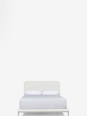 Jasper Conran London Ribbed Cotton Blend Off White Bray Bed Frame - Image 6 of 8
