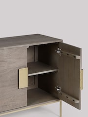 Swoon Brown Banner Sideboard - Image 6 of 8