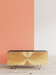 Swoon Brass Ziggy TV Unit - Image 1 of 7