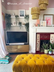 Swoon Brass Ziggy TV Unit - Image 3 of 7
