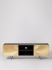 Swoon Brass Ziggy TV Unit - Image 3 of 7
