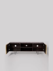 Swoon Brass Ziggy TV Unit - Image 6 of 7
