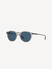 Polo Ralph Lauren Grey Transparent Round Sunglasses - Image 2 of 3