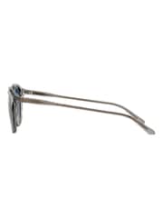 Polo Ralph Lauren Grey Transparent Round Sunglasses - Image 9 of 12