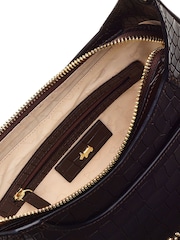 Radley London Pockets 2.0 Faux Croc Effect Black Bag - Image 3 of 4