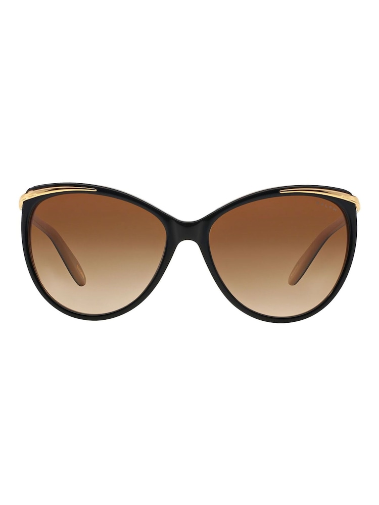 Ralph by Ralph Lauren Black Butterfly Frame Sunglasses - Image 2 of 12
