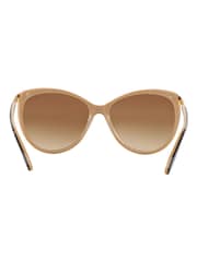 Ralph by Ralph Lauren Black Butterfly Frame Sunglasses - Image 4 of 12