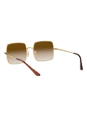 Ray-Ban Gold Square Sunglasses - Image 9 of 12