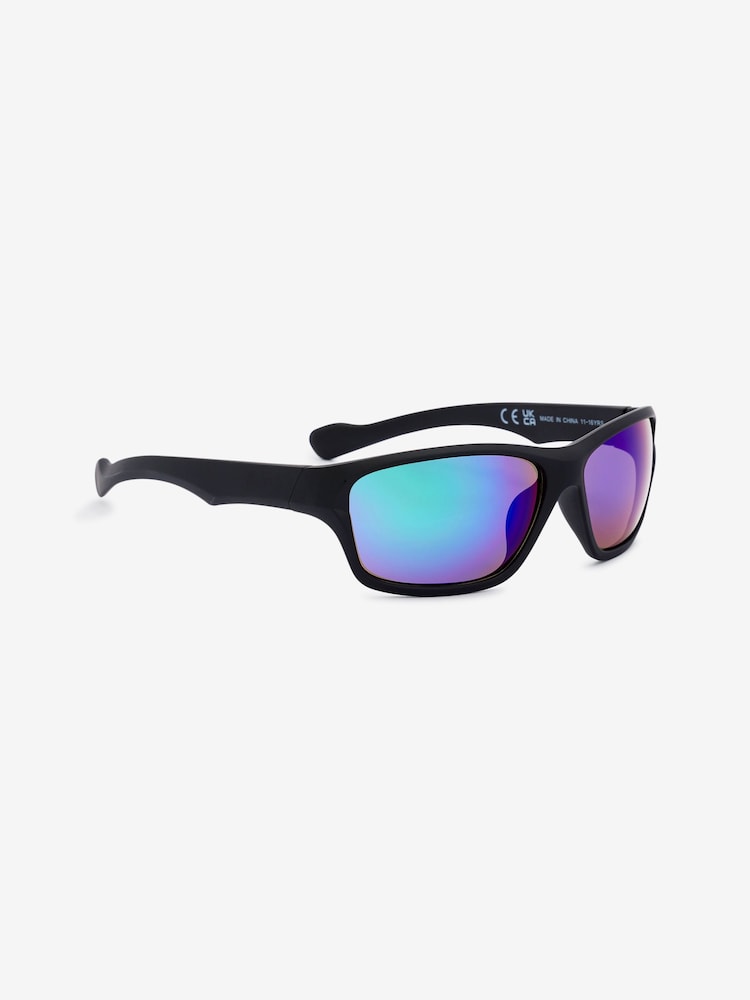 Black Sporty Sunglasses - Image 1 of 4