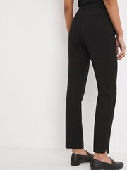 JD Williams Black Short Length Magisculpt Tapered Trousers - Image 2 of 3