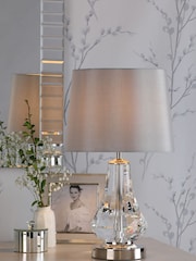 Laura Ashley Clear Humby Touch Complete Table Lamp - Image 1 of 4