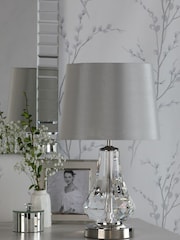 Laura Ashley Clear Humby Touch Complete Table Lamp - Image 2 of 4