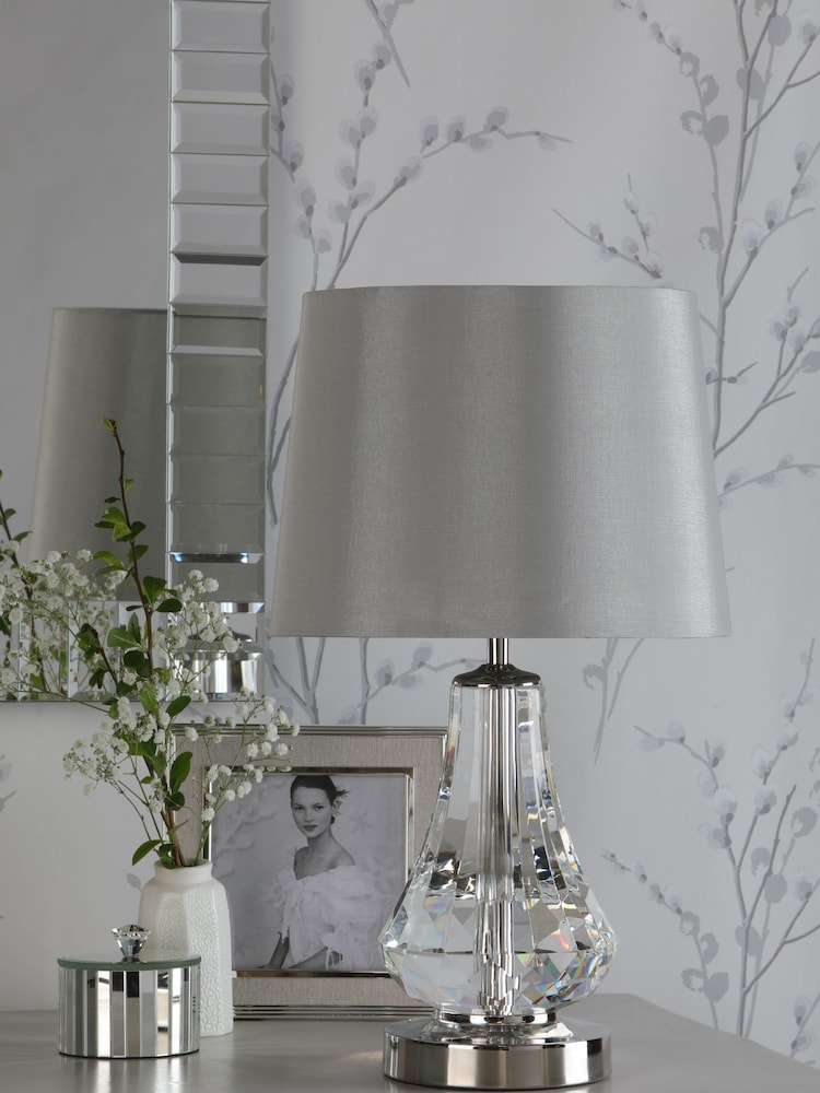 Laura Ashley Clear Humby Touch Complete Table Lamp - Image 2 of 4