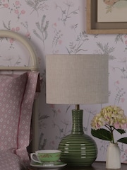 Laura Ashley Green Padley Table Lamp - Image 2 of 4