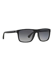 Emporio Armani Black Polarised Lens Sunglasses - Image 1 of 12
